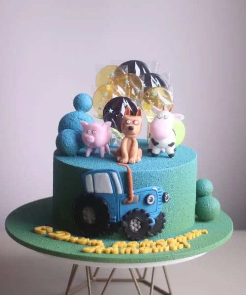 Торт Синий Трактор 3270