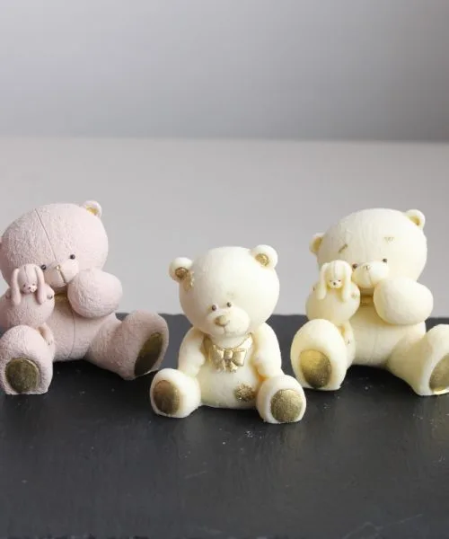 1 Шоколадные Фигурки На Торт Нейтральные Мишки