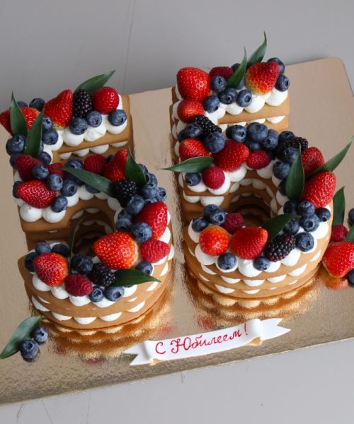 Торт Цифра Ягодная 3436