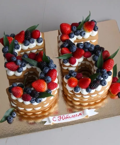 Торт Цифра Ягодная 3436