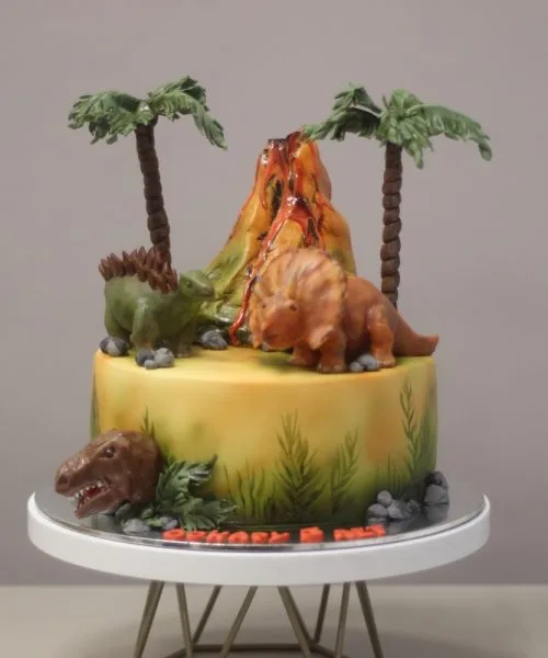 Торт Динозавры 3447