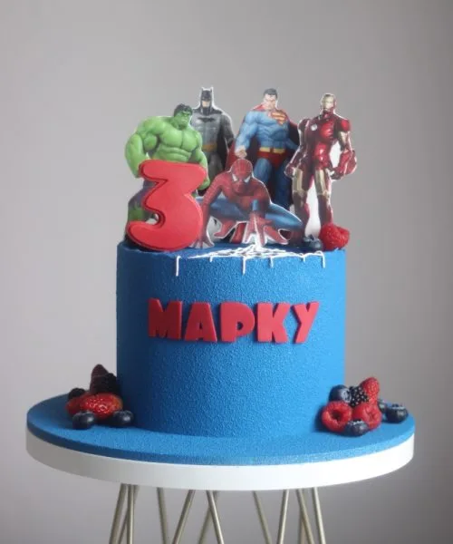 Торт Супер Герои 3525