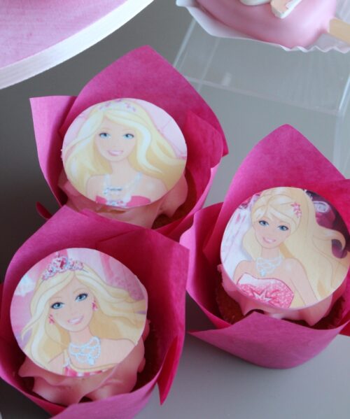 Кап-кейк Барби 3477