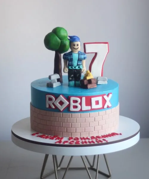 Торт Роблокс 3494