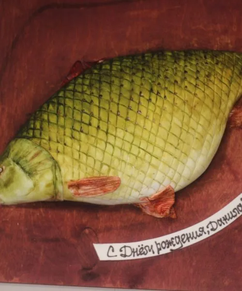 Торт Рыба Рыбалка 3578