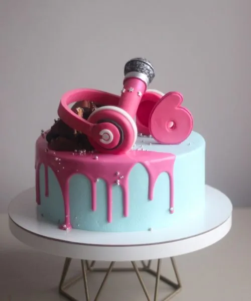 Торт Музыка Наушники 3614