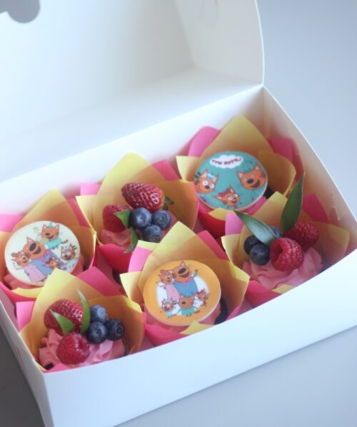 Кап-кейк Три Кота 3582