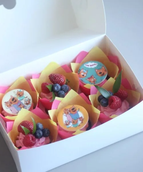 Кап-кейк Три Кота 3582