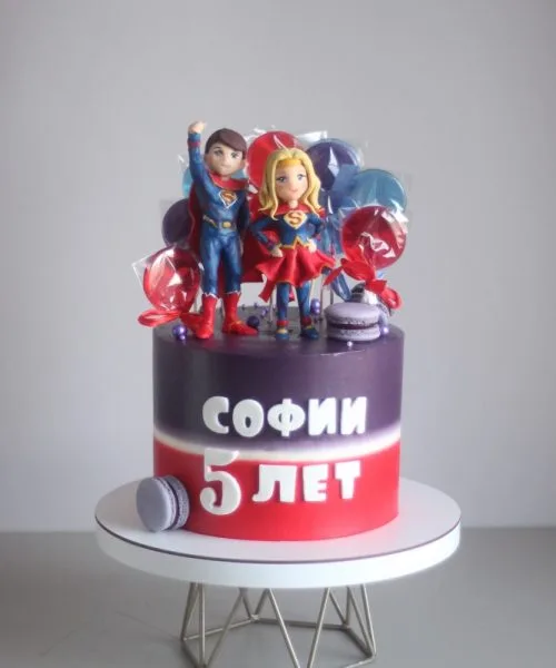 Торт Супер Герои 3623