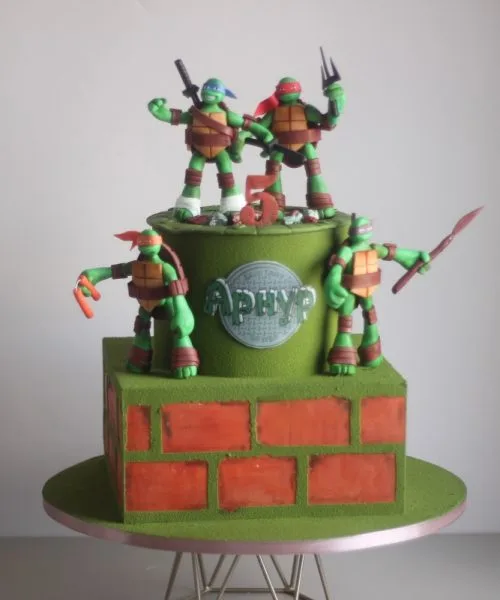 Торт Черепашки Ниндзя 3744