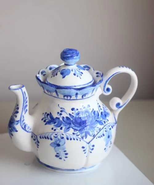 Торт Чайник Гжель 3757