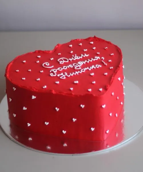 Торт Кремовый Сердце 3759
