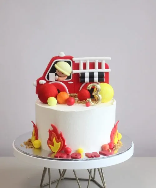 Торт Пожарная Машина 3671