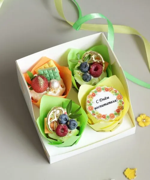 Сладкая Коробочка “Капкейки” В6