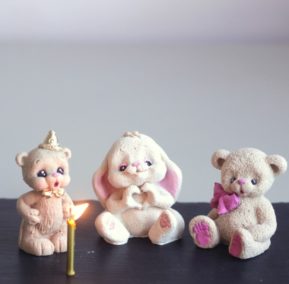 1 Шоколадные Фигурки На Торт Нейтральные Мишки Зайка