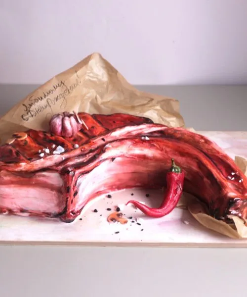 Торт Еда Стейк 3863