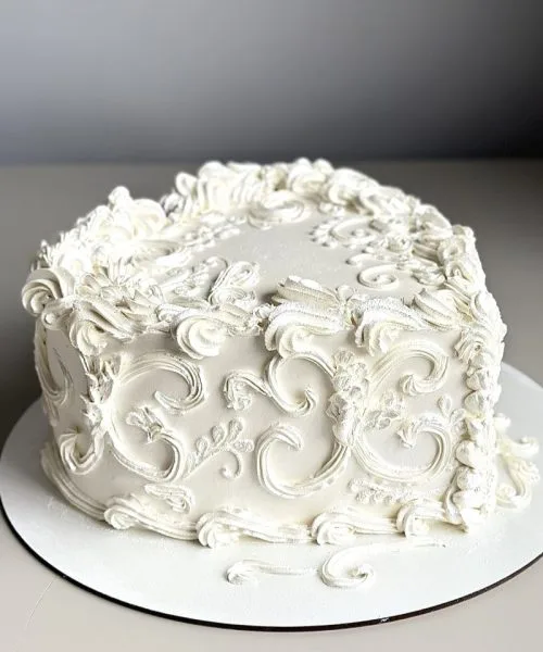 Торт Кремовый Рюши 3882