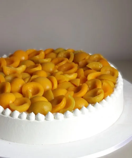 Торт Свадебный Пирог с абрикосами 4814