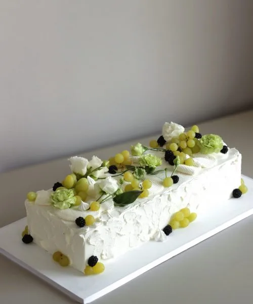 А_Торт Свадебный прямоугольный 6190