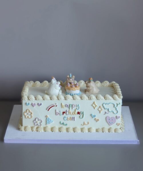 Торт Детский прямоугольный 6732