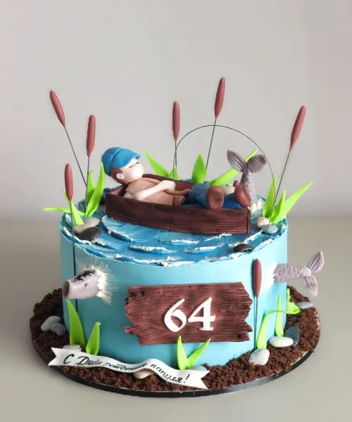 Торт Рыбалка 7470