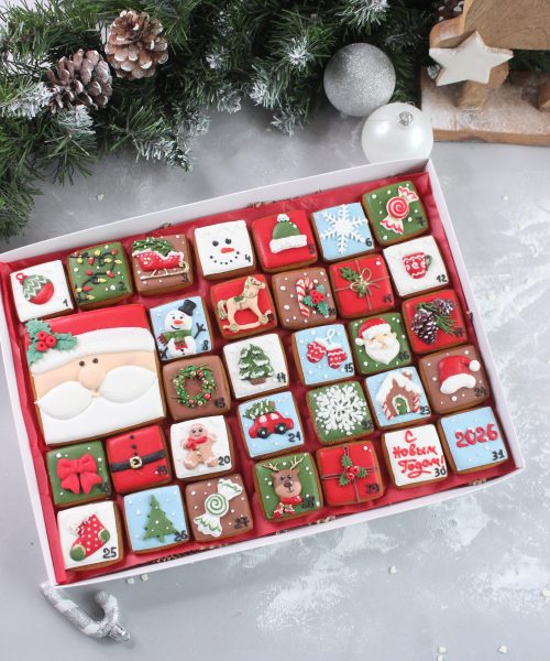 Имбирный Пряничный Адвент-Календарь Н1