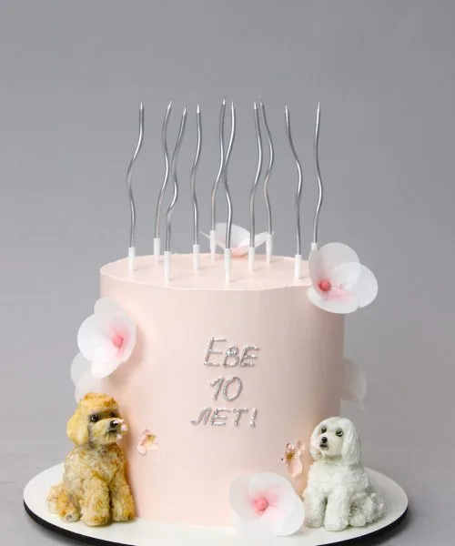 Торт С Собачками 3639