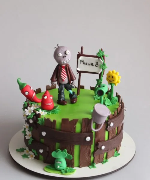 Торт Зомби Против Растений 3659
