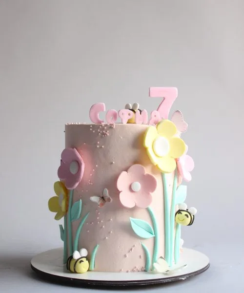 1Торт Цветы 3698